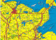 AK 215754 GERMANY - Map - Kiel - Fehmarn - Plön  ... - Other & Unclassified