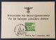 GERMANY THIRD 3rd REICH ORIGINAL PROPAGANDA CARD GENERAL GOVERNMENT OFFICE - Guerra 1939-45