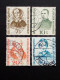 DEUTSCHLAND MI-NR. 222-225 GESTEMPELT(USED) HELFER DER MENSCHHEIT KOLPING HAHNEMANN NIGHTINGALE - Used Stamps