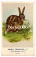 Postal Publicitário * Boas Festas * Camilo Cristovão * Porto * Circulado 1953 * Coelhos * Rabbits - Porto