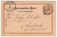 Imperial Austrian 2 Kreuzer Postcard Postal Stationery 8.04.1893 Belle-Époque Corespondenz-Karte Laibach Ljubljana - Tarjetas