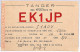 Ad9222 - MOROCCO - RADIO FREQUENCY CARD  - 1950 - Radio