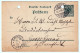 Imperial Germany 5 Pfennig Postcard 15.01.1899 Belle-Époque Corespondenz-Karte Groß-Gerau Zu Groß-Gerau - Cartoline