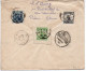 Chine : Jonque (dont Entier Postal Découpé) + Récolte Du Riz Sur Lettre Recommandée De 1924 Pour La France - Covers & Documents
