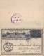 1899 GUATEMALA , CHICACAO - BERLIN , MAGNÍFICO ENTERO POSTAL CON TARJETA DE RESPUESTA , LLEGADA - Guatemala