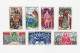 France - Lot De 16 Timbres Oblitérés Différents Grands Formats 2ème Guerre Mondiale, St Louis, Richelieu Bayard Napoléon - Collections