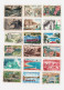 France - Lot De 56 Timbres Oblitérés Différents Constructions, Pont, Paysages, Villes.... - Collections