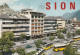 Autobus, Bus; Postauto, Car Postal, Gare Postale; Bahnhof, Sion - Sion