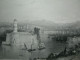 France Gravure Originale Entrance To The Port Of Marseilles T.Allom - Stiche & Gravuren