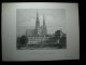 France Gravure Originale Chartres Cote Nord De La Cathedrale - Prints & Engravings