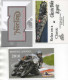 Lot De 6 CP. MOTO. Publicités Diverses.. - Motorbikes