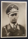 GERMANY THIRD 3rd REICH ORIGINAL WWII CARD IRON CROSS WINNERS - LUFTWAFFE MAJOR HITSCHOLD - Weltkrieg 1939-45