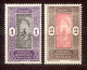 Dahomey 1913, Michel-Nr. 42 - 43 * - Other & Unclassified