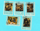 Panama Lot De 16 Timbres Les Tableaux Religieux - Michel Ange - Rubens - El Greco - Velasquez - Léonard Vinci - Santi - - Panama