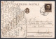 CARTOLINA POSTALE CON SCRITTA "VINCEREMO" - SPEDITA DA INSEGNANTE DI GIOIA DEL COLLE A BISCEGLIE NEL 1942 (INT667) - Stamped Stationery