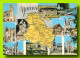 Carte Du Département De L'yonne 89 Map Sens Avallon   24  (scan Recto-verso)MA2010Ter - Auxerre