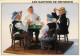 Marseille Santons Partie De Cartes Par René Et Patrice GATEAU  4  (scan Recto-verso)MA2006Bis - Unclassified