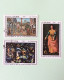 Delcampe - Cuba 27 Timbres Espace, Tableaux, Peinture, Foot Ball - Collections, Lots & Séries