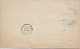 TIMBRO DATARIO DIAMETRO GRANDE ABBINATO A NUMERALE TONDO A BARRE 1272,SU PIEGO COMUNALE,1882 -ARIANO POLESINE- CODIGORO - Poststempel