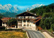 73747561 Wallgau Hotel Gasthof Post Mit Wettersteinwand Und Hochblassen Wallgau - Other & Unclassified