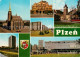 73747071 Plzen Pilsen Kirche Schoss Hochhaus Kaufhaus Prior Plzen Pilsen - Repubblica Ceca