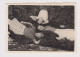 Three Young Women, Pose Lying On The Grass, Scene, Vintage Orig Photo 8.3x6cm. (1381) - Personnes Anonymes