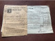 542 DOCUMENT Commercial  FACTURE Maison  ARTHUR MAURY Timbres  PARIS  Année 1920 Ans - Ambachten