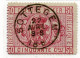 D143   SOTTEGEM     POSTSTEMPEL  OP SPOORWEGZEGEL N° 4 - Used