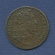 Hessen-Kassel 3 Heller 1740 Kopfbild, Friedrich I., Schütz 1633, Ss (m3841) - Petites Monnaies & Autres Subdivisions