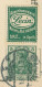 Dt. Reich Zusammendrucke 1911 Germania S 1.4 EF Auf Ansichtskarte V. Spandau - Cuadernillos & Se-tenant