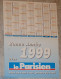 Petit Calendrier  De Poche 1999 Journal Le Parisien - Klein Formaat: 1991-00