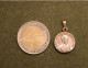 Médaille Religieuse - Relique Saint Louis Marie De Montfort  Medal Relics - Godsdienst & Esoterisme