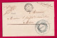 CAD TYPE 15 ST GENGOUX LE ROYAL 1849 FRANCHISE DU MAIRE DE MALAY POUR MACON SAONE ET LOIRE LETTRE - 1801-1848: Précurseurs XIX