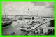 SHIP, BATEAUX - PAQUEBOTS AU PORT DE NAPOLI, ITALIE, CAMPAGNA  - R & C - - Steamers