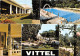 VITTEL Galeries De Cure La Piscine Source Thermale Le Parc 5(scan Recto-verso) MA21132 - Contrexeville