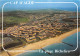 CAP D AGDE La Plage Richelieu En Arriere Plan Le Port 27(scan Recto-verso) MA2125 - Agde