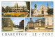 CHARENTON LE PONT La Place Aristide Briand L Eglise La Fontaine De La Place De Valois 27(scan Recto-verso) MA2140 - Charenton Le Pont