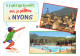 NYONS 1 Il Y En A Qui Bossent Moi Je Poiiiinte 4(scan Recto-verso) MA2175 - Nyons