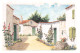 CARTINA A90 ILE DE RE LE Puits Dans La Ruelle 10(scan Recto-verso) MA2184 - Ile De Ré