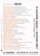 SAISON 08 09 Letoboggan Centre Culturel 18(scan Recto-verso) MB2316 - Advertising