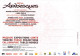 ARABESQUE FESTIVAL 1eme Rencontres Des Art Du Monde  Arabe Montpellier 16(scan Recto-verso) MB2318 - Advertising