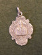 Médaille Religieuse En Argent Saint Walfroy  - Silver Religious Medal  Souvenir - Religion & Esotericism