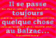 CINEMA LE BALZAC Il Se Passe Toujours Quelque Chose Au Balzac 4(scan Recto-verso) MB2320 - Reclame