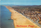 NARBONNE PLAGE Vue Aerienne 8(scan Recto-verso) MB2332 - Narbonne