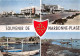 NARBONNE PLAGE Les Hotels Le Front De Mer Le Port La Plage 10(scan Recto-verso) MB2335 - Narbonne