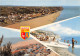 LEUCATE PLAGE Souvenir 4(scan Recto-verso) MB2342 - Leucate