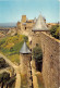 LA CITE DE CARCASSONNE Vue D Ensemble Sur Le Chateau Comtal Et Ses Remaprts 1(scan Recto-verso) MB2346 - Carcassonne