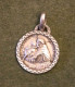 Médaille Religieuse En Argent Saint Antoine  - Silver Religious Medal  Souvenir Des Hauts Buttés - Godsdienst & Esoterisme