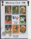 ST. VINCENT GRENADINES 1998 FOOTBALL WORLD CUP 4 S/SHEETS 4 SHEETLETS AND 6 STAMPS - 1998 – Francia