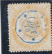 FRANCE - 1868 - TIMBRES TELEGRAPHE - DENTELES - N° 7  - 1 F ORANGE - VARIETE DE COULEURS - OBLITERES - Telegraaf-en Telefoonzegels